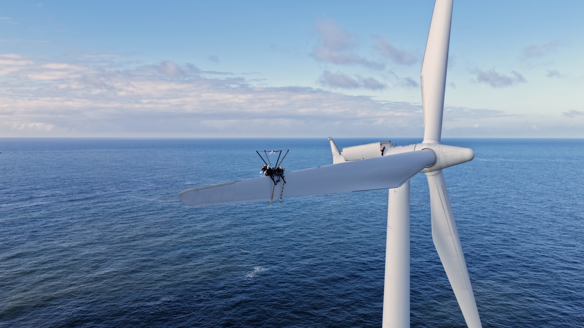 Clobotics Sets New Offshore Leading Edge Repair Records with Sparrow Robot