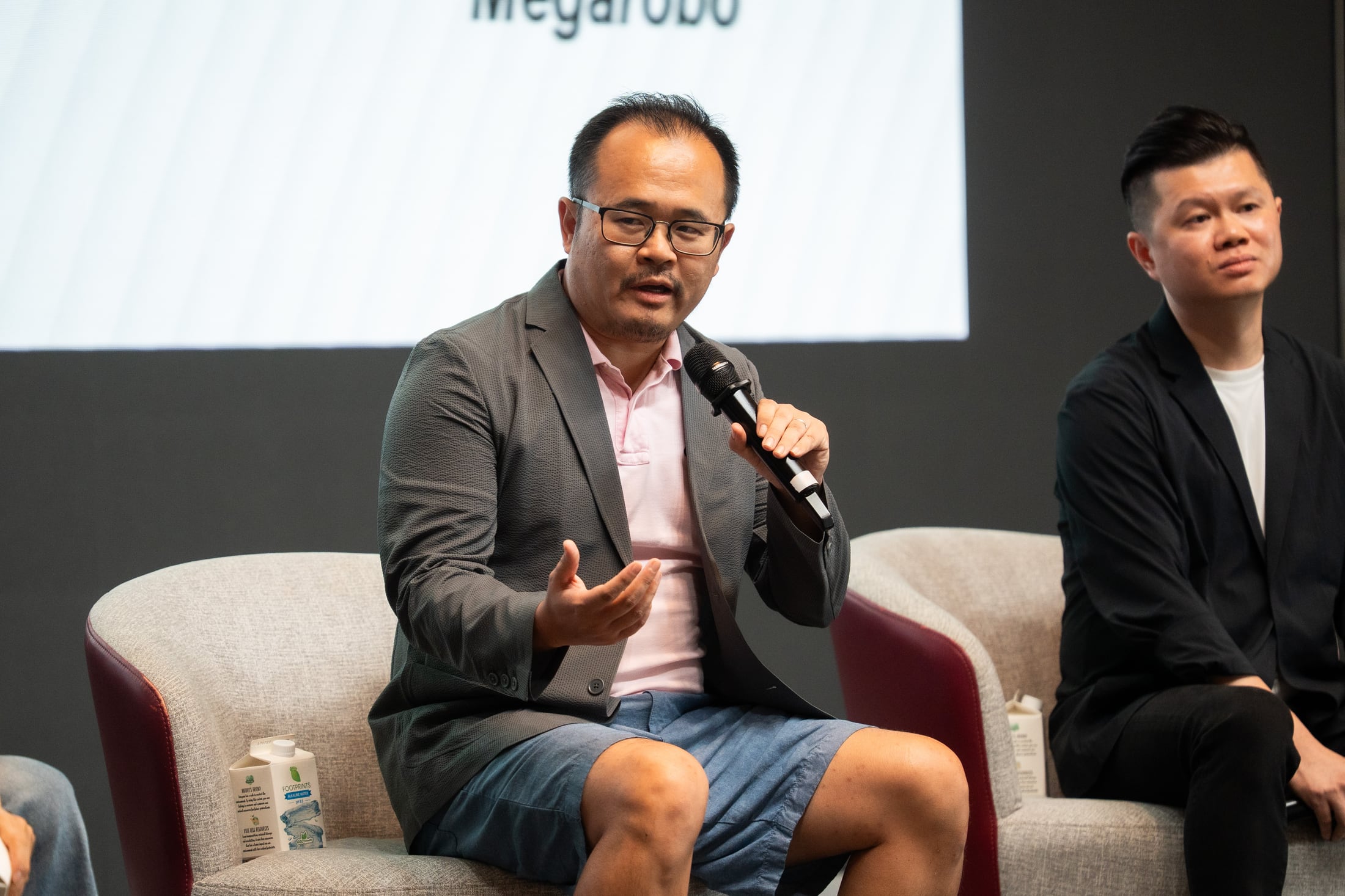 Clobotics Founder and CEO George Yan speaking about Physical AI at the Granite Asia Summit
