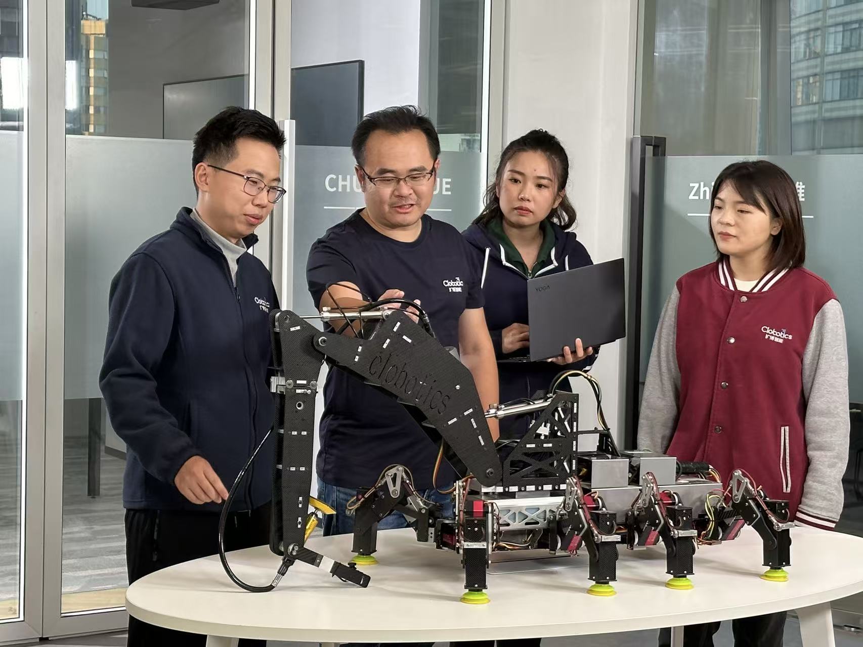 Clobotics engineering team