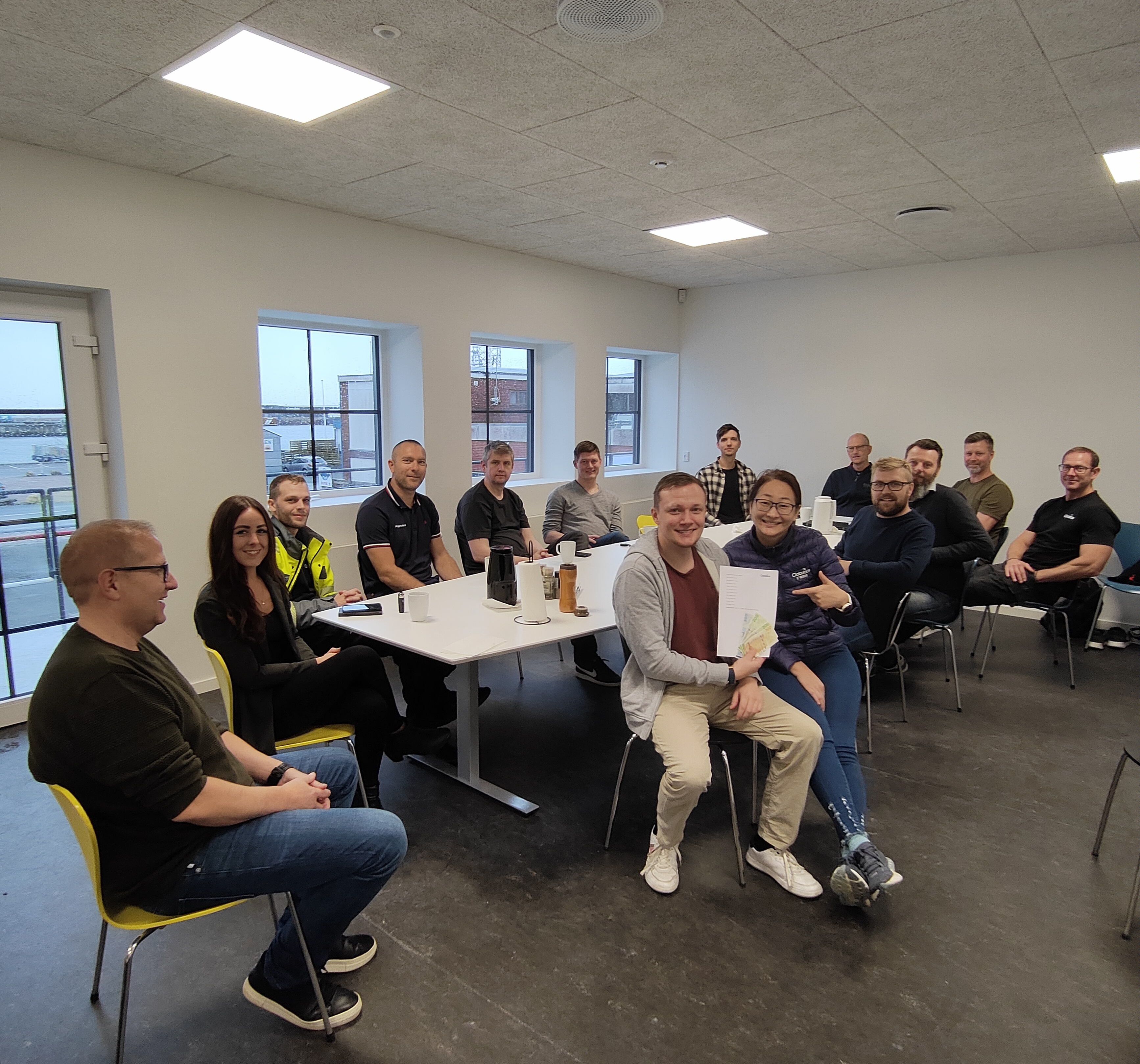 Clobotics team meeting
