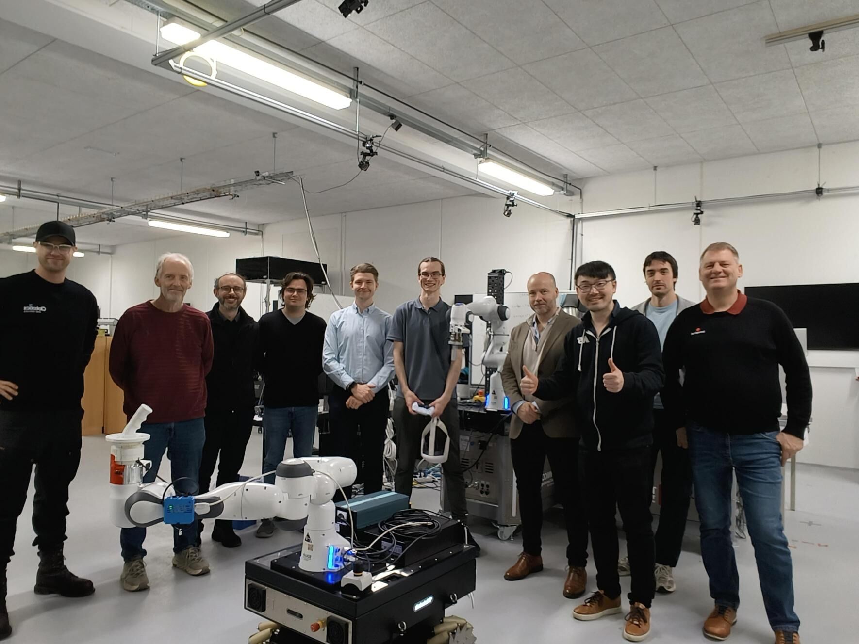 Clobotics robotics lab team